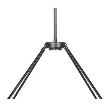 Black Wagon Wheel Chandelier - Modern Farmhouse Round Rustic Kitchen Lighting - Large Chandeliers for High Ceilings - 50" 16 Light Hanging Fixture