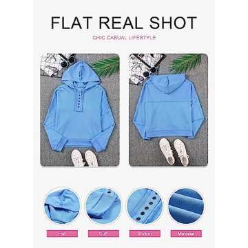 Stylish Dokotoo Women's V Neck Hoodie for Fall