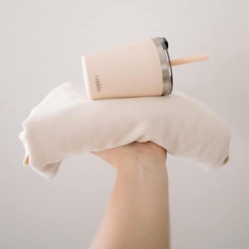 CUPKIN Toddler Straw Cups - Insulated & Stylish for Kids