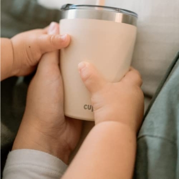 CUPKIN Toddler Straw Cups - Insulated & Stylish for Kids