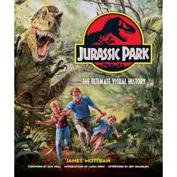 Jurassic Park Visual History Book - Explore the Dinosaurs