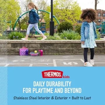 THERMOS FUNTAINER 12oz Kids Water Bottle in Blue/Green