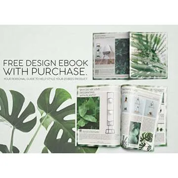 Stylish 23 Bees Macrame Hanging Planter Shelf for Home