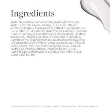 Murad Clarifying Toner - Cleansing Facial Treatment Removes Excess Oil and Impurities – Witch Hazel, Grape Seed Extract and Vitamin E Skin Toner, 6 Fl Oz