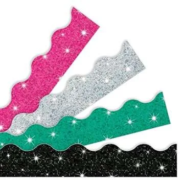 TREND enterprises, Inc. T-92929 Sparkle Solids Terrific Trimmers, Variety Pack, 130'