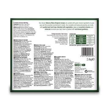 Natures Menu Beef & Tripe Dog Food - 300g Pack of 8