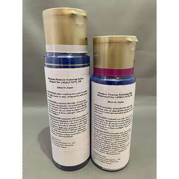 ROHTO Hadalabo Shirojun Premium Lotion 170ml and Premium Milk 140ml set