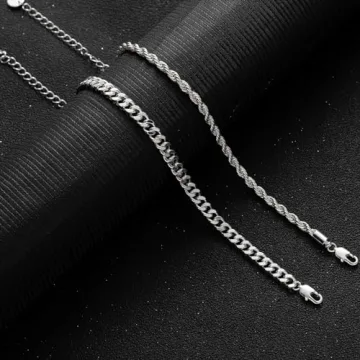 RANKEEF Men's Sterling Silver Bracelet - Stylish Gift