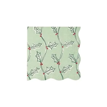 Meri Meri Block Print Small Napkins for Festive Fun