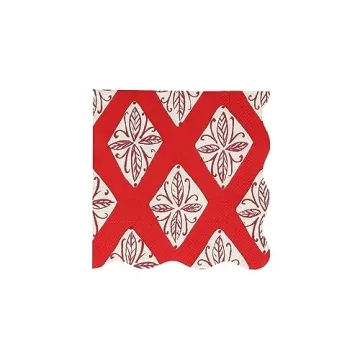 Meri Meri Block Print Small Napkins for Festive Fun