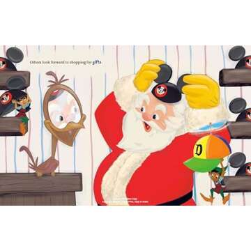 Santa Stops at Disneyland (Disney Classic) (Little Golden Book)