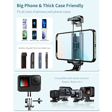 4 in 1 Selfie Stick Tripod with Wireless Remote for Smartphones