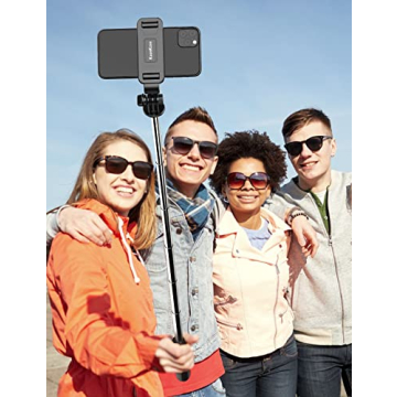 4 in 1 Selfie Stick Tripod with Wireless Remote for Smartphones