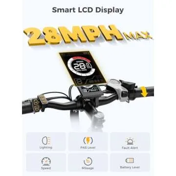 Heybike Electric Bike for Adults, 750W Peak Brushless Motor, up to 40Miles, 22mph Max Speed Electric Mountain Bike, 480WH Removable Battery Ebike, 27.5'' Tires, 7-Speed and Front Suspension