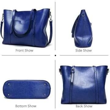 Stylish Large Tote Purse for Women with Matching Wallet