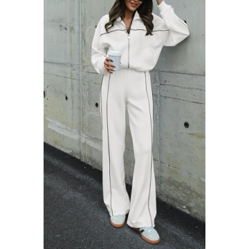Chic BTFBM Women's Two Piece Tracksuit Fall 2024 Outfit