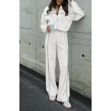 Chic BTFBM Women's Two Piece Tracksuit Fall 2024 Outfit