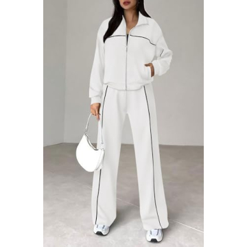 Chic BTFBM Women's Two Piece Tracksuit Fall 2024 Outfit