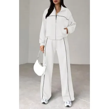 Chic BTFBM Women's Two Piece Tracksuit Fall 2024 Outfit