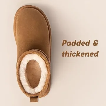 Ankis Women’s Snow Boots: Stylish, Warm, Platform Comfort