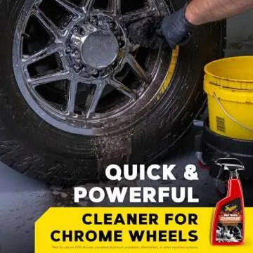 Meguiar's Hot Rims Chrome Wheel Cleaner - 24 Oz Spray