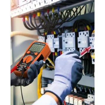 Crenova 890Z Digital Multimeter, 6000 Counts TRMS Multimeter Tester, DC AC Voltmeter Ohmmeter, Measures Voltage Current Capacitance Diodes Continuity Resistance Transistor Temperature with NCV