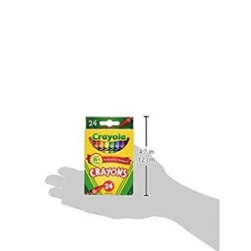 Vibrant Crayola Crayons 24 Count - 2 Packs for All Ages
