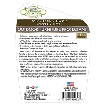 STAR BRITE Outdoor Furniture Protectant Spray, 32 Ounces