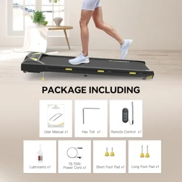 Freepi Incline Walking Pad for Home Office Treadmill
