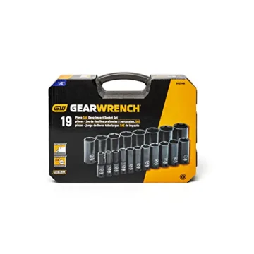 High-Quality GEARWRENCH 19 Piece Impact Socket Set