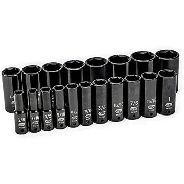 High-Quality GEARWRENCH 19 Piece Impact Socket Set