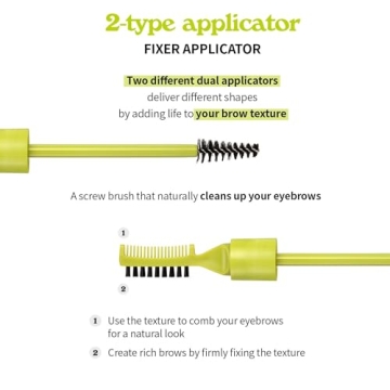 [Unleashia] Shaper Defining Eyebrow Fixer & Pencil (Pomade Fixer No1. Clear)