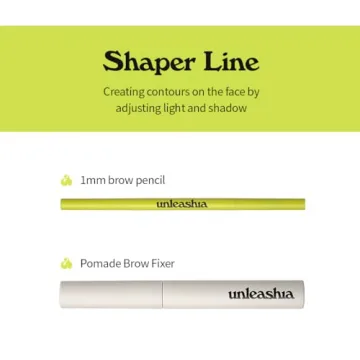[Unleashia] Shaper Defining Eyebrow Fixer & Pencil (Pomade Fixer No1. Clear)