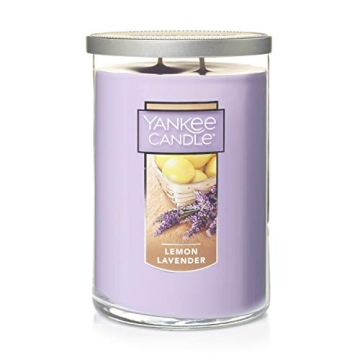 Yankee Candle Lemon Lavender Scented, Classic 22oz Large Tumbler 2-Wick Candle, Over 75 Hours of Bur...