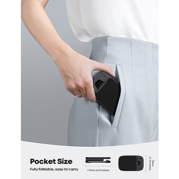 Lamicall Foldable Phone Stand - Adjustable Desk Holder