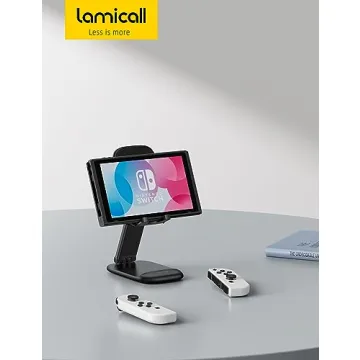 Lamicall Foldable Phone Stand - Adjustable Desk Holder