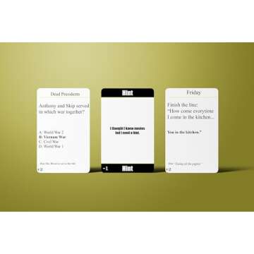 CP TIME Role Call: Blackbuster Edition - Movie Trivia Game for Adults, Black Culture Games, Family Fun, Great for Family Game Nights!