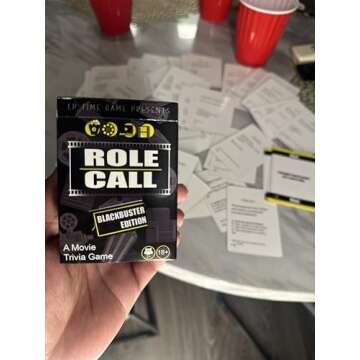 CP TIME Role Call: Blackbuster Edition - Movie Trivia Game for Adults, Black Culture Games, Family Fun, Great for Family Game Nights!