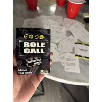 CP TIME Role Call: Blackbuster Edition - Movie Trivia Game for Adults, Black Culture Games, Family Fun, Great for Family Game Nights!
