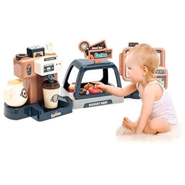 Jomifin Coffee Shop Play Set for Creative Kids Fun