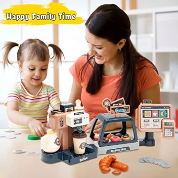 Jomifin Coffee Shop Play Set for Creative Kids Fun