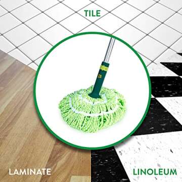 Pine-Sol Microfiber Mop with Self Wringing Feature