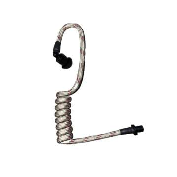 Grip Support Earpiece for Walkie Talkie Headsets - Many Styles/Comfortable/Tubeez/Surveillance/Two Way Radio (Gucci Tan)