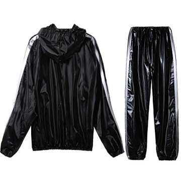 CAMEL CROWN Weight Loss Sweat Suit - Heavy Duty Sauna Suit for Men & Women