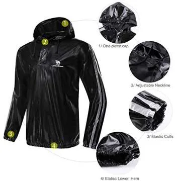 CAMEL CROWN Sauna Suit for Fast Weight Loss and Fitness