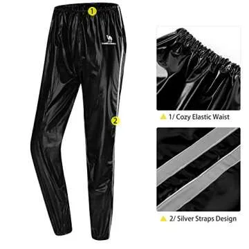 CAMEL CROWN Sauna Suit for Fast Weight Loss and Fitness