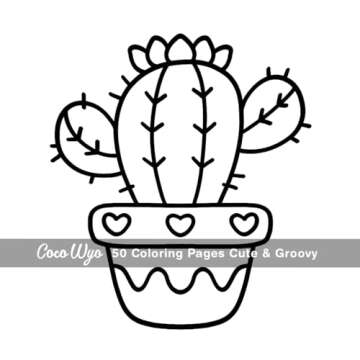 Cute & Groovy: Coloring Book for Adults and Kids, Bold and Easy, Simple and Big Designs for Relaxation Featuring Lovely Things (Bold & Easy Coloring)