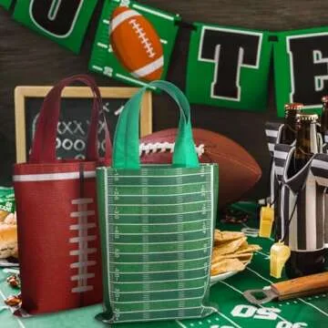 Photect 24 Pcs Football Bags for Parties and Gifts