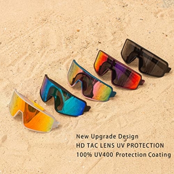 MAXJULI Polarized Sunglasses for Outdoor Sports and UV Protection
