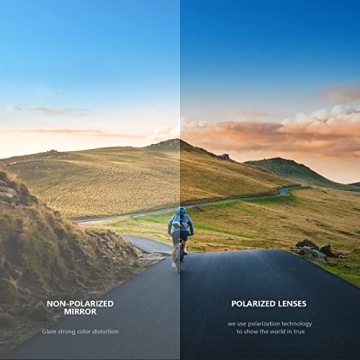 MAXJULI Polarized Sunglasses for Outdoor Sports and UV Protection